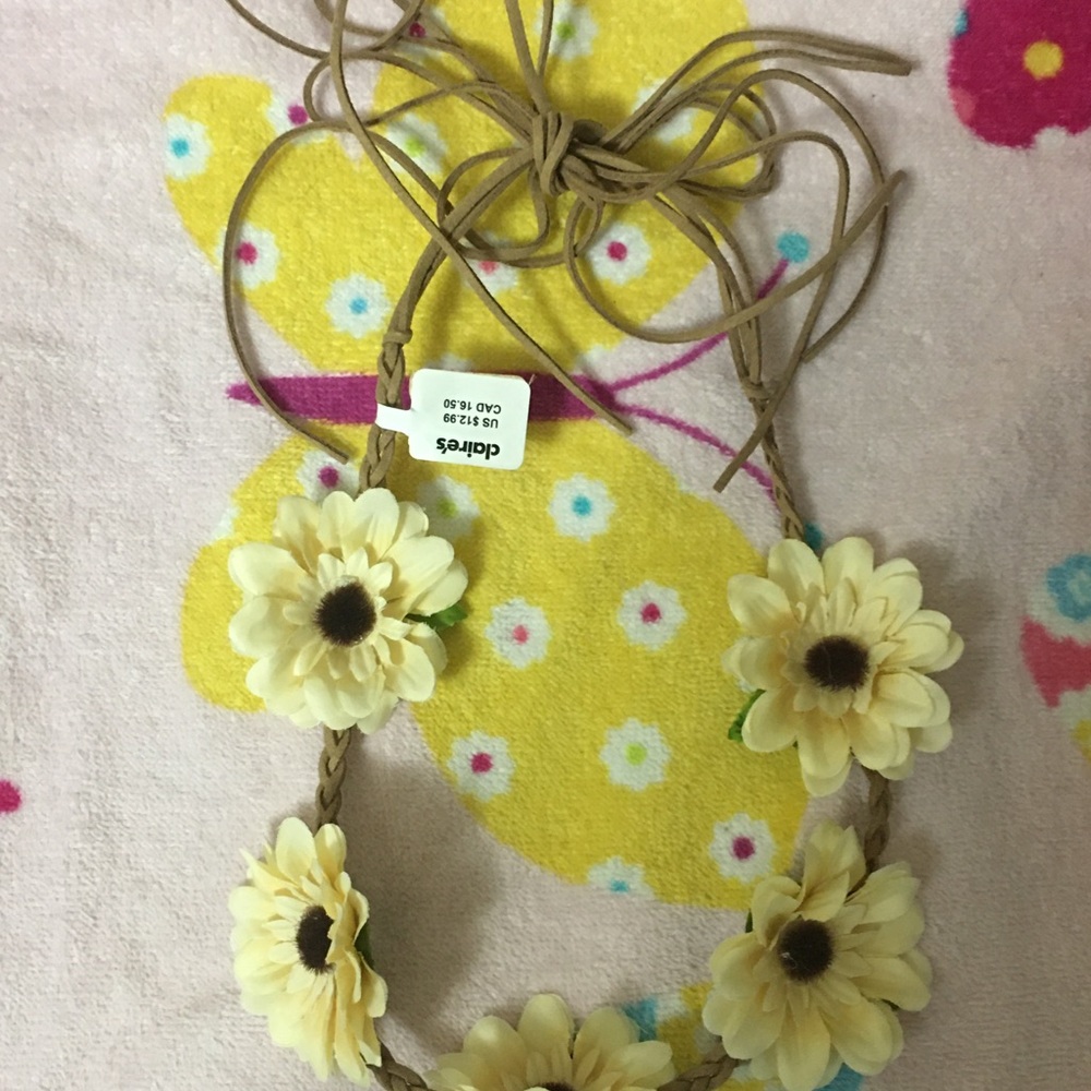 🌼Floral Adjustable Kids Headband🌼